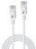 Kabllo rrjeti Lindy Cat.6A U FTP Ultra Slim, 0.5m, gri