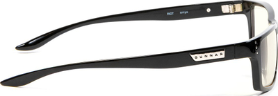 Syze GUNNAR RIOT Onyx me xhama t’qartë, filtër dritë blu edhe mbrojtje 100% UV