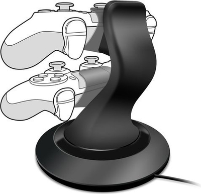 Speedlink Twindock Систем за Полнење за PS4, Црн