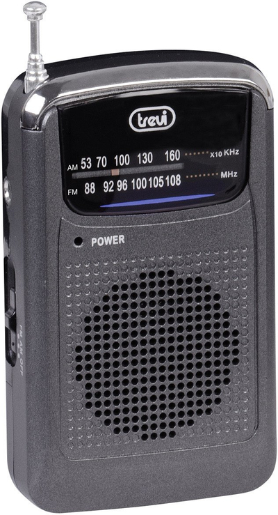 Radio portative Trevi RA 710, kompakte, e zezë