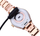 Smartwatch për gra Rubicon RNCE82, IP67, Bluetooth, rozë e artë