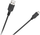 Kabllo USB Cabletech Micro USB, 1.8m, e zezë