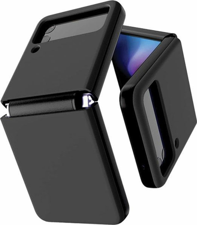 Maskë telefoni Mercury PC Hard për Samsung Galaxy Z Flip5, bumper i fortë, mat, e zezë