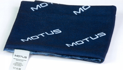 Bandanë sportive Motus, 100% poliester, universal, blu navy