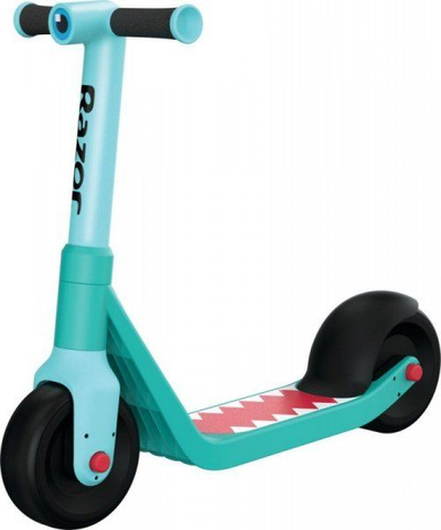 Trotinet për kalamaj Razor Wild Ones Shark, deri 20 kg, me rrota të gjera, blu
