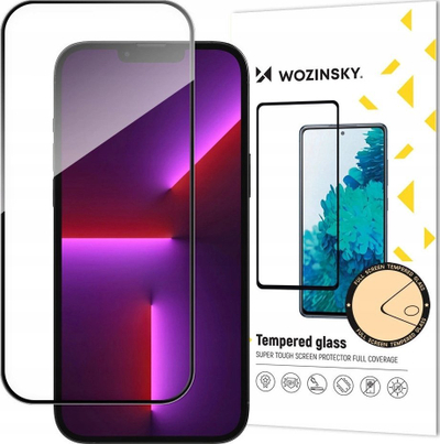 Xham mbrojtës Wozinsky Full Glue për iPhone 16, i tejdukshëm
