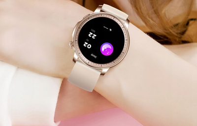 Set me 2 orë të zgjuara Colmi V65, Bluetooth 5.0, sportive, ngjyrë argjendt