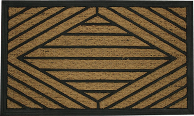 Tapet dere Douceur d'intérieur Coconut Doormat Rectangular, 45x75 cm, fibra kokosi, me gome, kafe