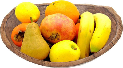 Enë dekorative Orion MANGO, dru mango, 30 x 27.5 cm, kafe natyrale