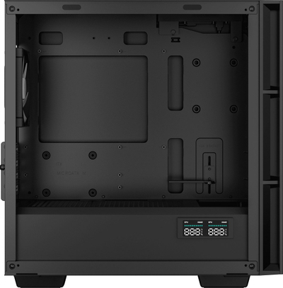 Kasa kompjuteri Deepcool CH360 Digital, ATX, ARGB, e zezë