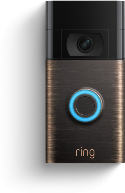 Zile dere inteligjente Ring Battery Video Doorbell VB EU, 1080p HD, Night Vision, argjendtë