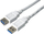 Kabllo USB PremiumCord ku3paa05w, USB A në USB A 0.5m, USB 3.0, e bardhë
