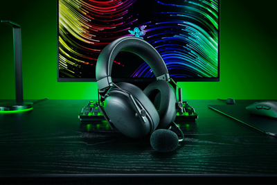 Kufje gaming Razer BlackShark V3, me kabllo edhe wireless, USB Type A edhe Bluetooth, të zeza
