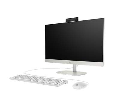 Kompjuter HP PC AIO 24-cr0012nh, 23.8'', Intel Core i5-1335U, 8GB RAM DDR4, 512GB SSD, Intel Iris Xe Graphics, shell white
