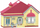 Set loje Moose Toys Bluey Family House, shpi lodër me mobilje, figurë Bluey, shumëngjyrëshe