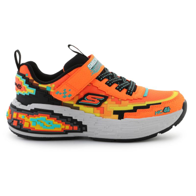 Atlete për kalamaj Skechers Mega Craft 4K Jr 402160L, portokalli me të zezë