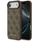 Këllëf telefoni Guess Hardcase 4G Classic GUHCP17MG4GFBR, për iPhone 17 Air, lëkurë eko, kafe