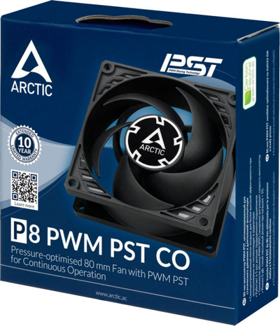 Ладилник Arctic P8 PWM PST CO, 80 мм