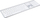 Tastierë Powerton UltraSlim, wireless, CZ + SK, e bardhë