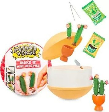 Set kreativ MGA Miniverse Make It Mini Lifestyle Series 1, aksesorë për me i mbledh, lodër surprizë