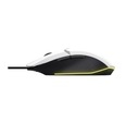 Set tastierë dhe maus gaming Trust GXT 798W, 6400 dpi, me kabllo, i bardhë