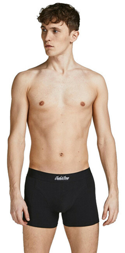 Mbathje Jack&Jones JACORGANIC, të zeza, 3 palë