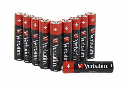 Bateri AAA Verbatim Premium Alkaline LR03, 1.5V