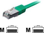 Kabllo rrjeti Equip Patchcord,  S/FTP, Cat.6, LSZH, 25cm, e gjelbërt