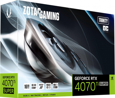 Kartelë grafike Zotac Gaming GeForce RTX 4070 Ti SUPER Trinity 16GB GDDR6X