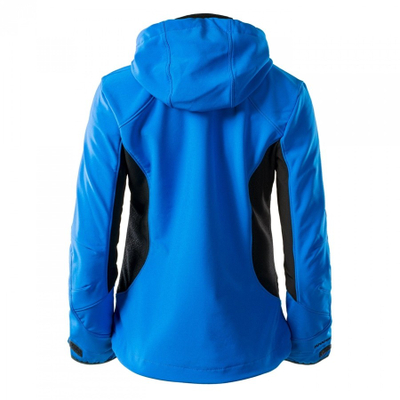 Xhaketë softshell BRUGI 2NAX për goca, BY-TEX 5000, me kapuç, blu