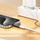 Адаптер Hoco UA36D Type C во Lightning, 3A, OTG, проѕирен црн
