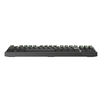 Tastierë gaming Genesis THOR 404 TKL, mekanike Gateron, me kabllo, layout DE, e zezë