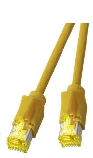 Kabllo rrjeti EFB Elektronik RJ45 S/FTP Cat.6A, 2m, e verdhë