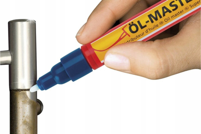 Stilolaps vaji Oil Master, 6 ml, majë precize, i kuq