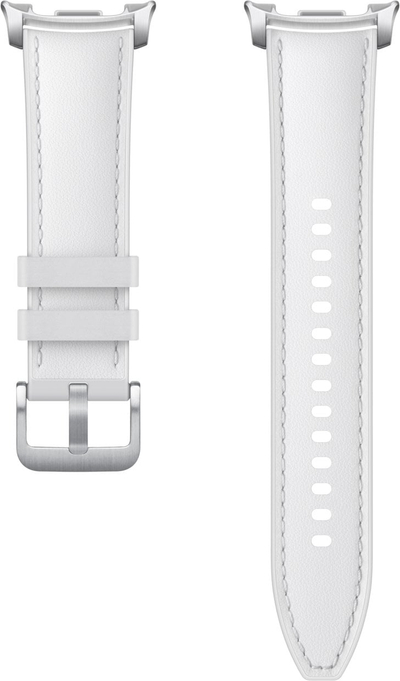 Rrip dore Samsung Hybrid Band për Galaxy Watch8 edhe Watch8 Classic, përmasa S M L, i bardhë