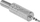 Prizë audio stereo 2.5mm Cabletech, metal, për kabllo t’drejta