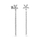 Vathë për femra AGAIN Jewelry AJNS0022, të argjendtë