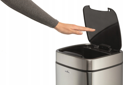 Kosh mbeturinash Durable NO TOUCH Sensor Bin, 35L, me sensor, gri