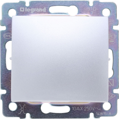 Ndërprerës Legrand Valena Crossover 770107, 250V, alumini