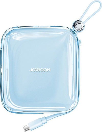 Karikues portativ Joyroom Jelly Series JR‑L002, 10000mAh, 22.5W, blu