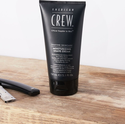 Крем за бричење American Crew Moisturizing Shave Cream, 150ml, за нормална до густа брада