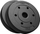 Сет тегови REBEL ACTIVE, 2x15kg, отвор 51mm, црна боја