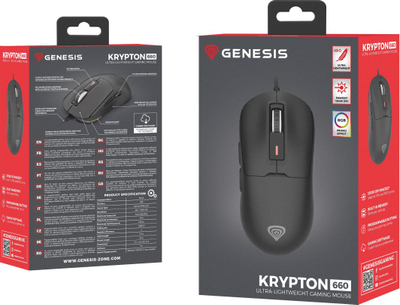 Maus Genesis Krypton 660 (NMG-2189), i zi