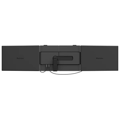 Monitor portativ Blackview, 14", Full HD, tri screen, USB C HDMI, i zi