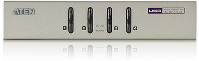 Switch KVM ATEN CS74U, 4 porta, audio, për desktop