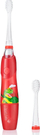 Furçë dhëmbësh sonike për fëmijë Brush-baby KidzSonic Dinosaur, 3+ vjeç, me timer 2 minuta, e kuqe