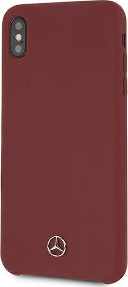 Futrollë telefoni Mercedes Silicone Line MEHCI65SILRE, për iPhone Xs Max, silikon, e kuqe