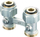 Njësi lidhëse Oventrop Multiflex F, drejt, 3/4", bronz i nikluar