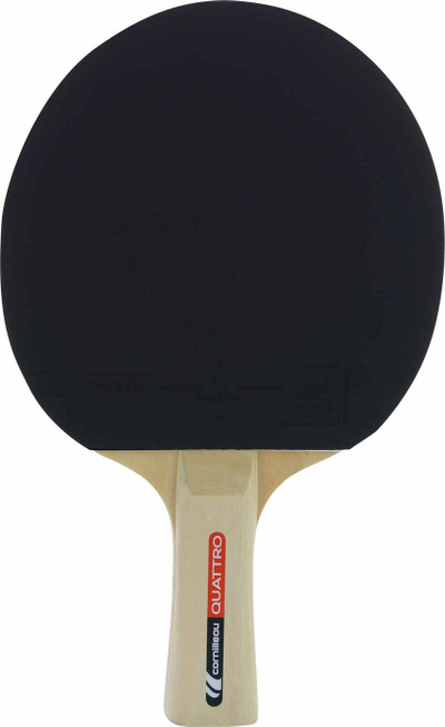 Set pingpongu Cornilleau Sport Quattro, 4 raketa, 4 topa 40mm, i bardhë
