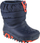 Çizme bore për kalamaj Crocs Classic Neo Puff Boot Toddler Jr 207683-410, slip-on, me shollë gome antirrëshqitëse, blu navy